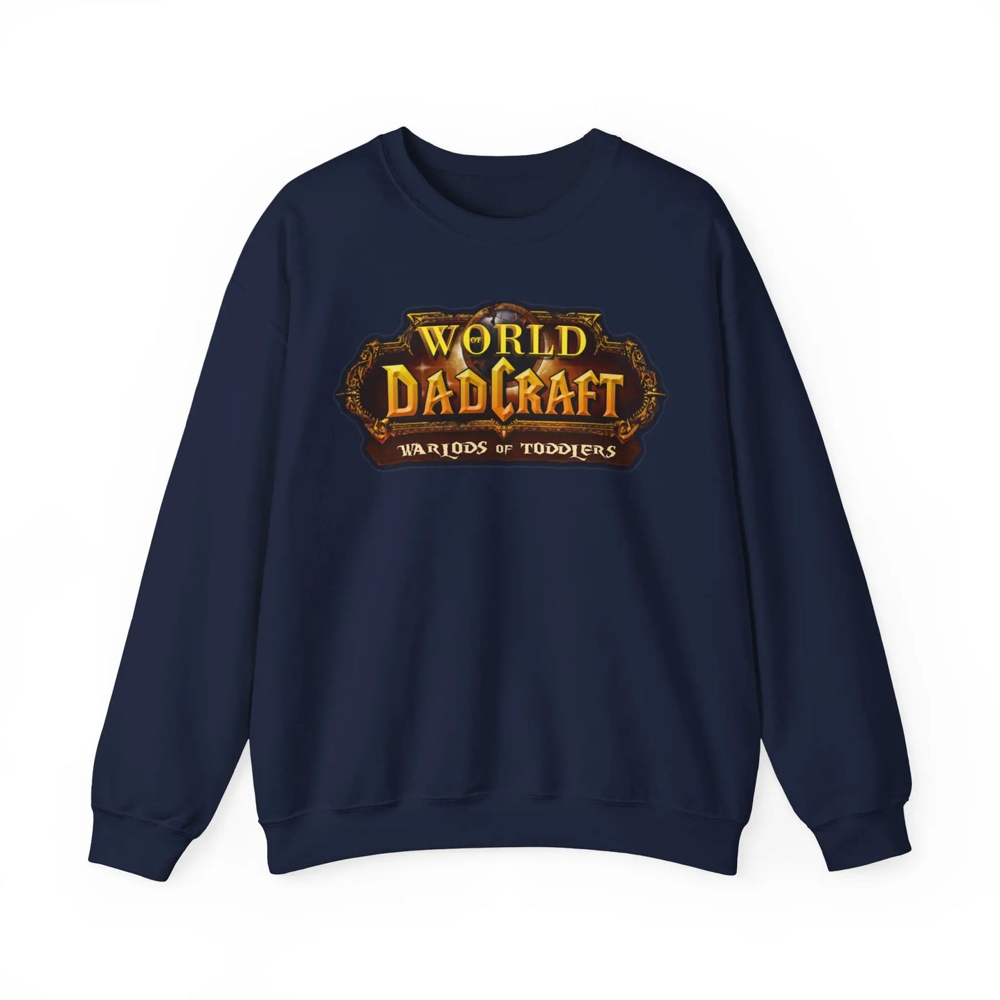 World of Dadcraft | Unisex Crewneck Sweatshirt | Perfect for World of Warcraft Dads  Geniogoods