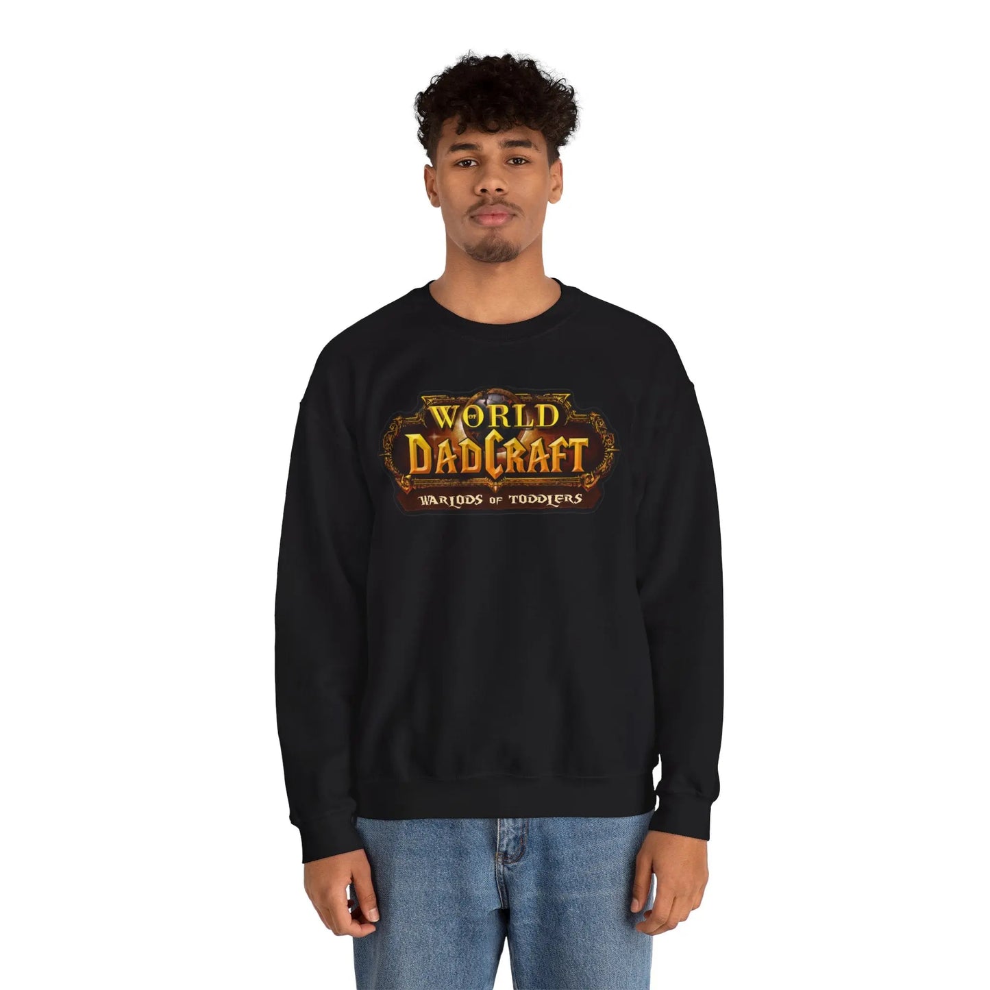World of Dadcraft | Unisex Crewneck Sweatshirt | Perfect for World of Warcraft Dads  Geniogoods