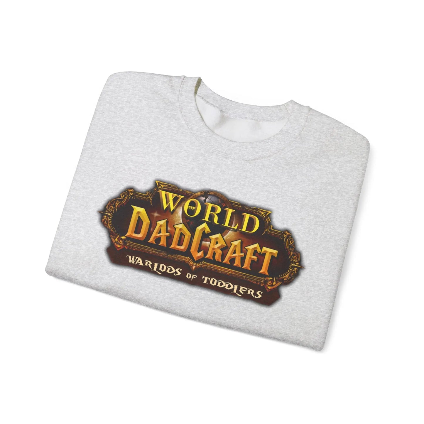 World of Dadcraft | Unisex Crewneck Sweatshirt | Perfect for World of Warcraft Dads  Geniogoods