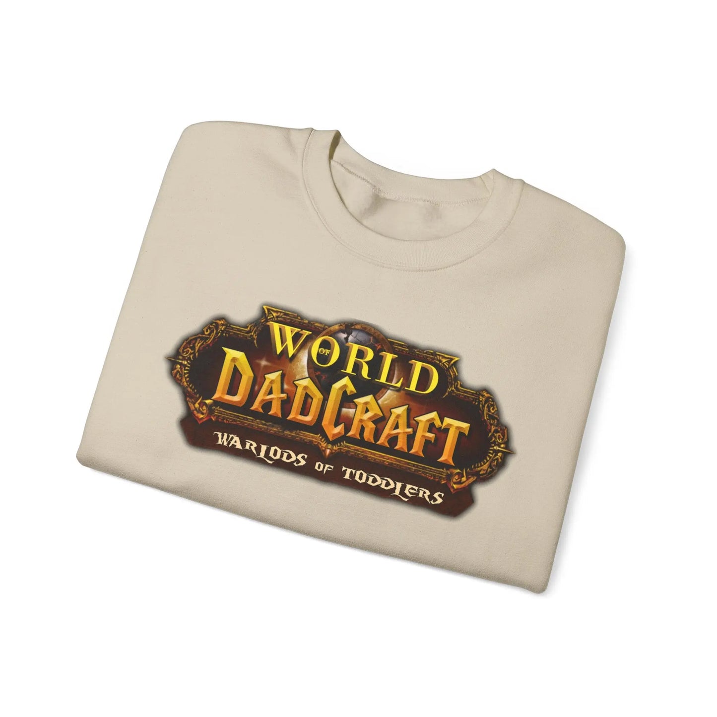 World of Dadcraft | Unisex Crewneck Sweatshirt | Perfect for World of Warcraft Dads  Geniogoods