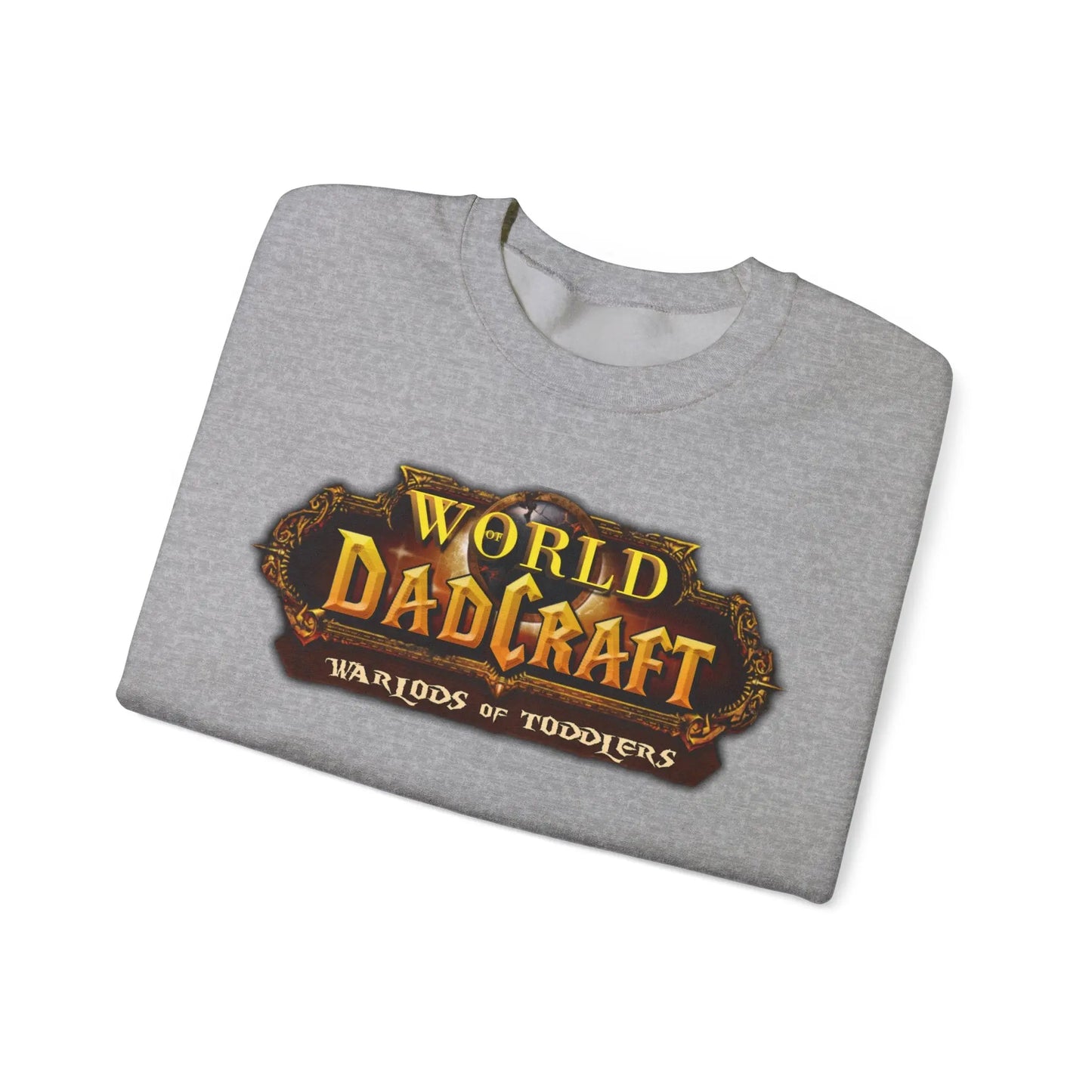 World of Dadcraft | Unisex Crewneck Sweatshirt | Perfect for World of Warcraft Dads  Geniogoods