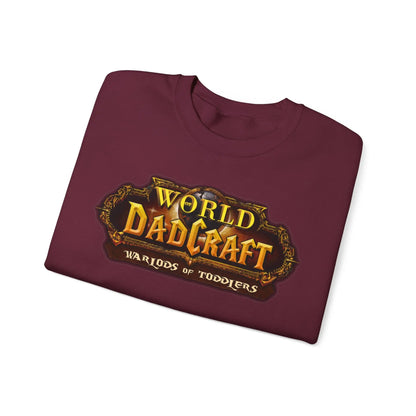 World of Dadcraft | Unisex Crewneck Sweatshirt | Perfect for World of Warcraft Dads  Geniogoods