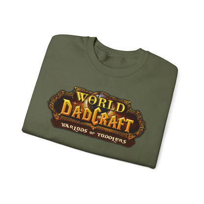 World of Dadcraft | Unisex Crewneck Sweatshirt | Perfect for World of Warcraft Dads  Geniogoods
