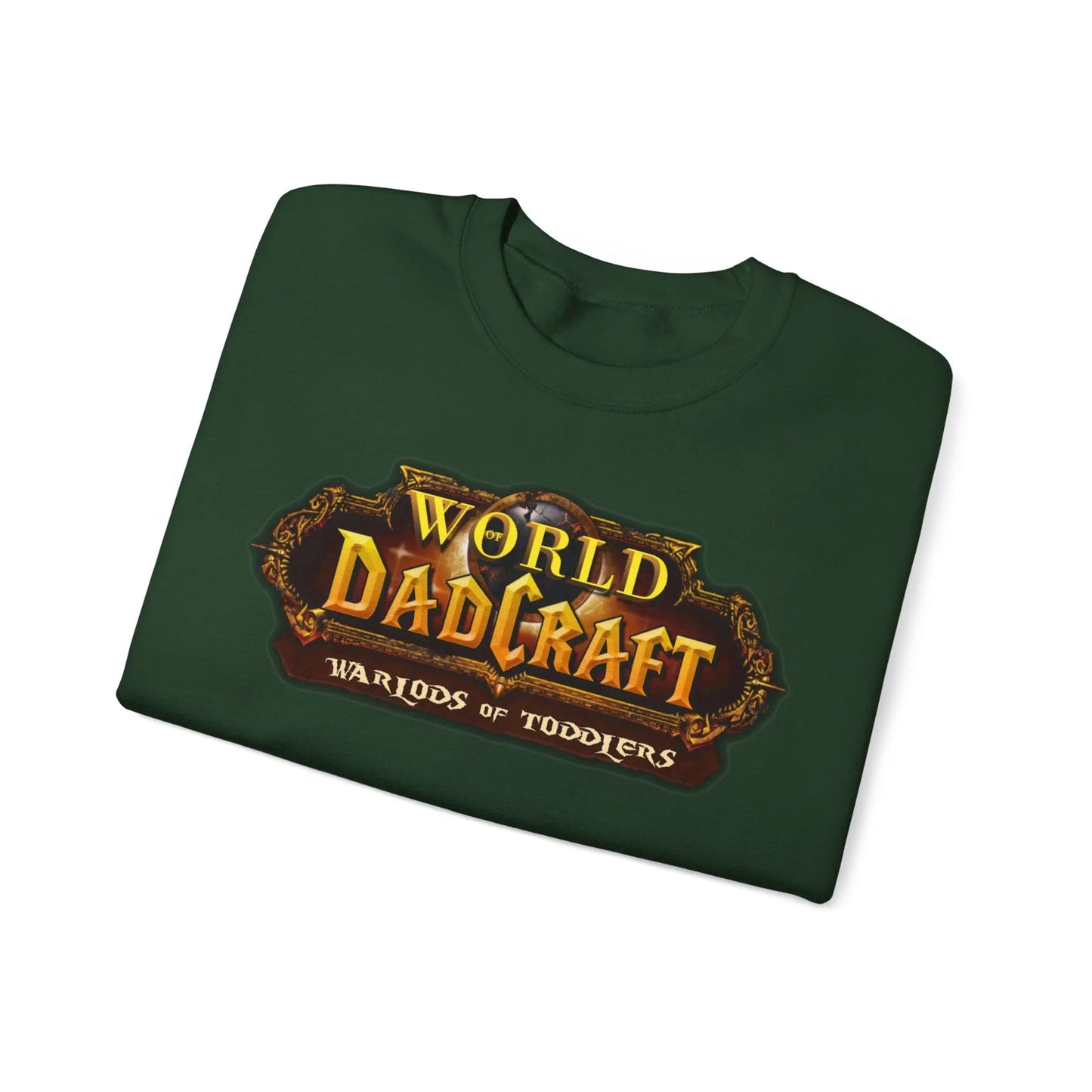 World of Dadcraft | Unisex Crewneck Sweatshirt | Perfect for World of Warcraft Dads  Geniogoods