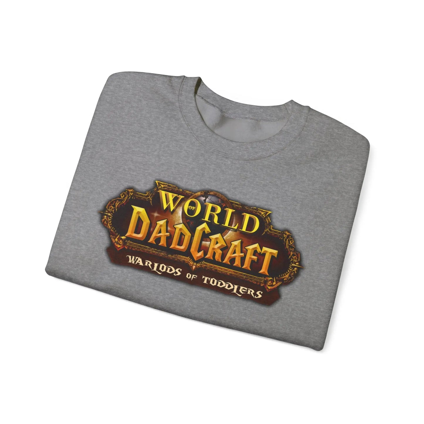 World of Dadcraft | Unisex Crewneck Sweatshirt | Perfect for World of Warcraft Dads  Geniogoods