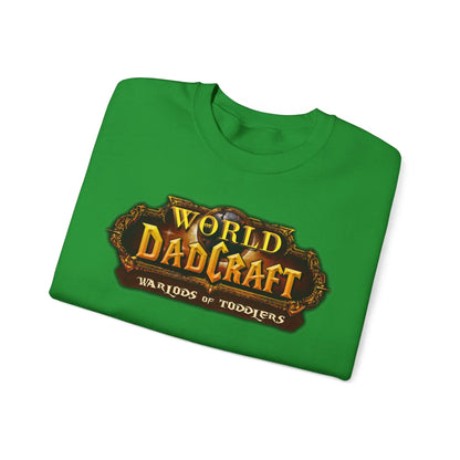 World of Dadcraft | Unisex Crewneck Sweatshirt | Perfect for World of Warcraft Dads  Geniogoods