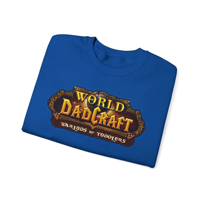 World of Dadcraft | Unisex Crewneck Sweatshirt | Perfect for World of Warcraft Dads  Geniogoods