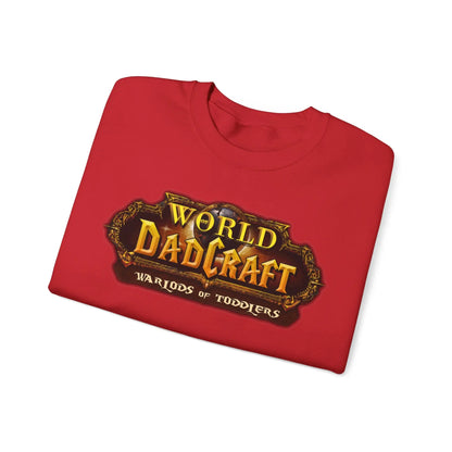 World of Dadcraft | Unisex Crewneck Sweatshirt | Perfect for World of Warcraft Dads  Geniogoods