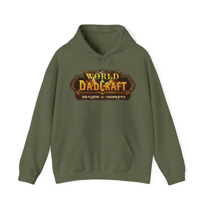 World of Dadcraft | Unisex Hooded Sweatshirt | Perfect for World of Warcraft Dads  Geniogoods