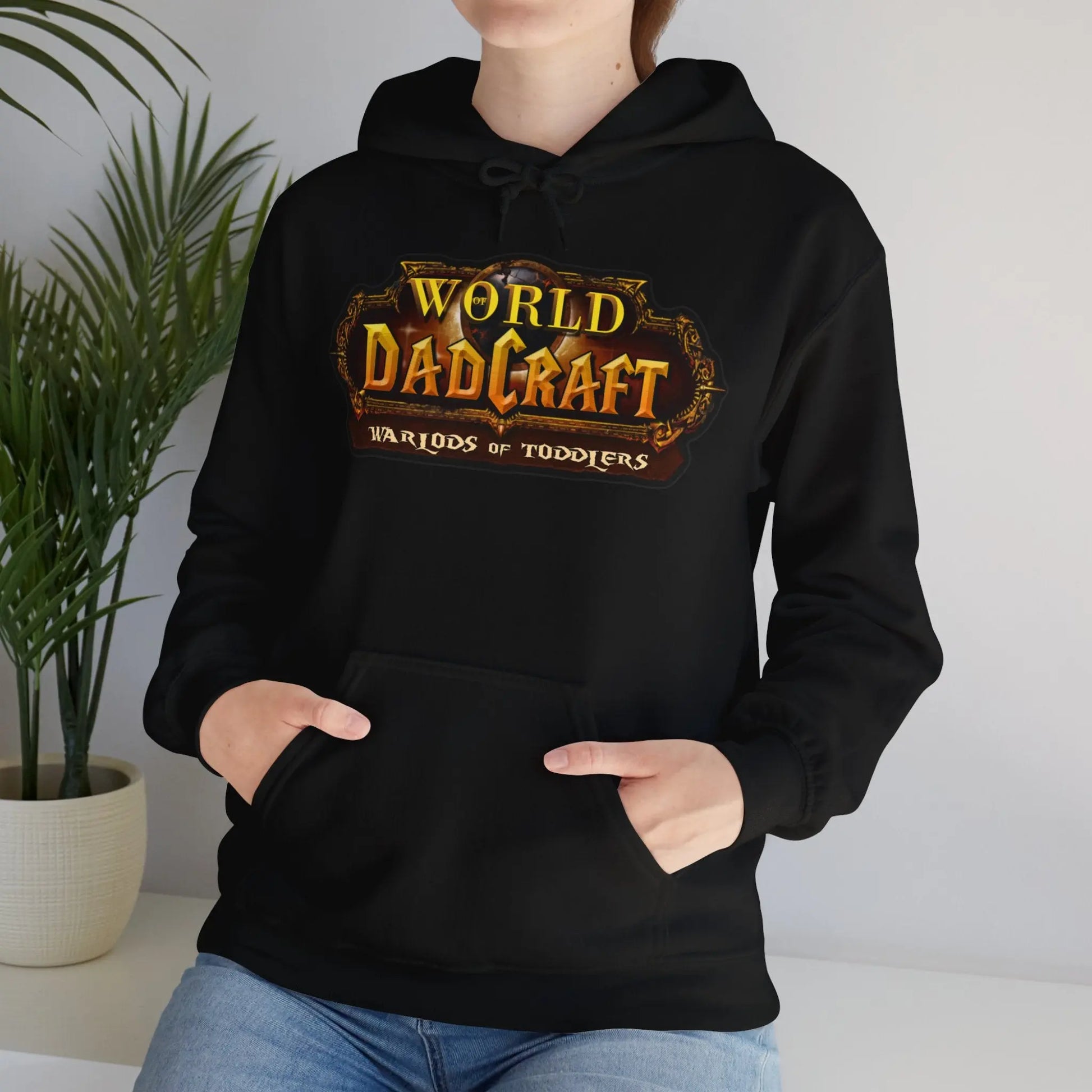 World of Dadcraft | Unisex Hooded Sweatshirt | Perfect for World of Warcraft Dads  Geniogoods