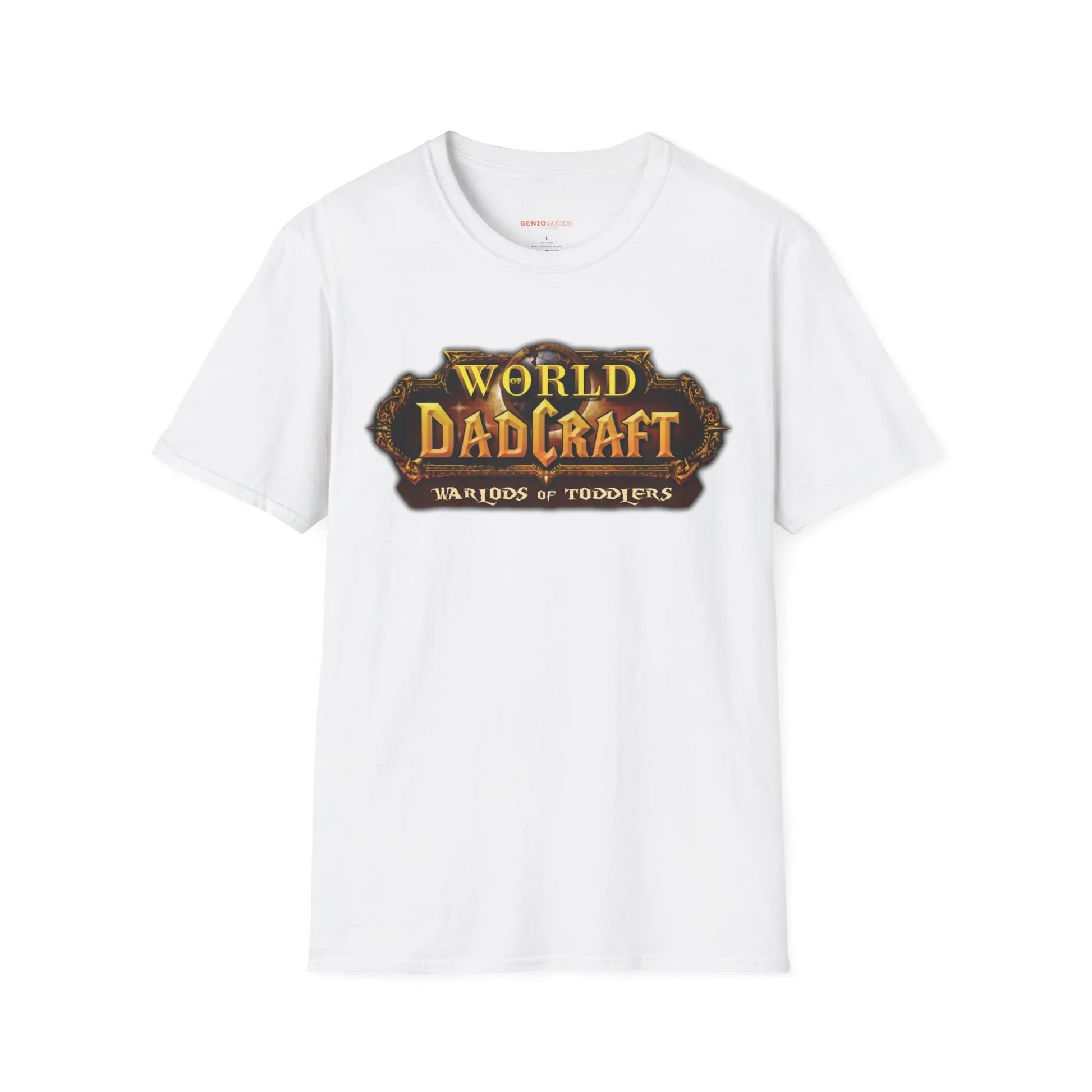 World of Dadcraft | Unisex Softstyle T-Shirt | Perfect for World of Warcraft Dads  Geniogoods