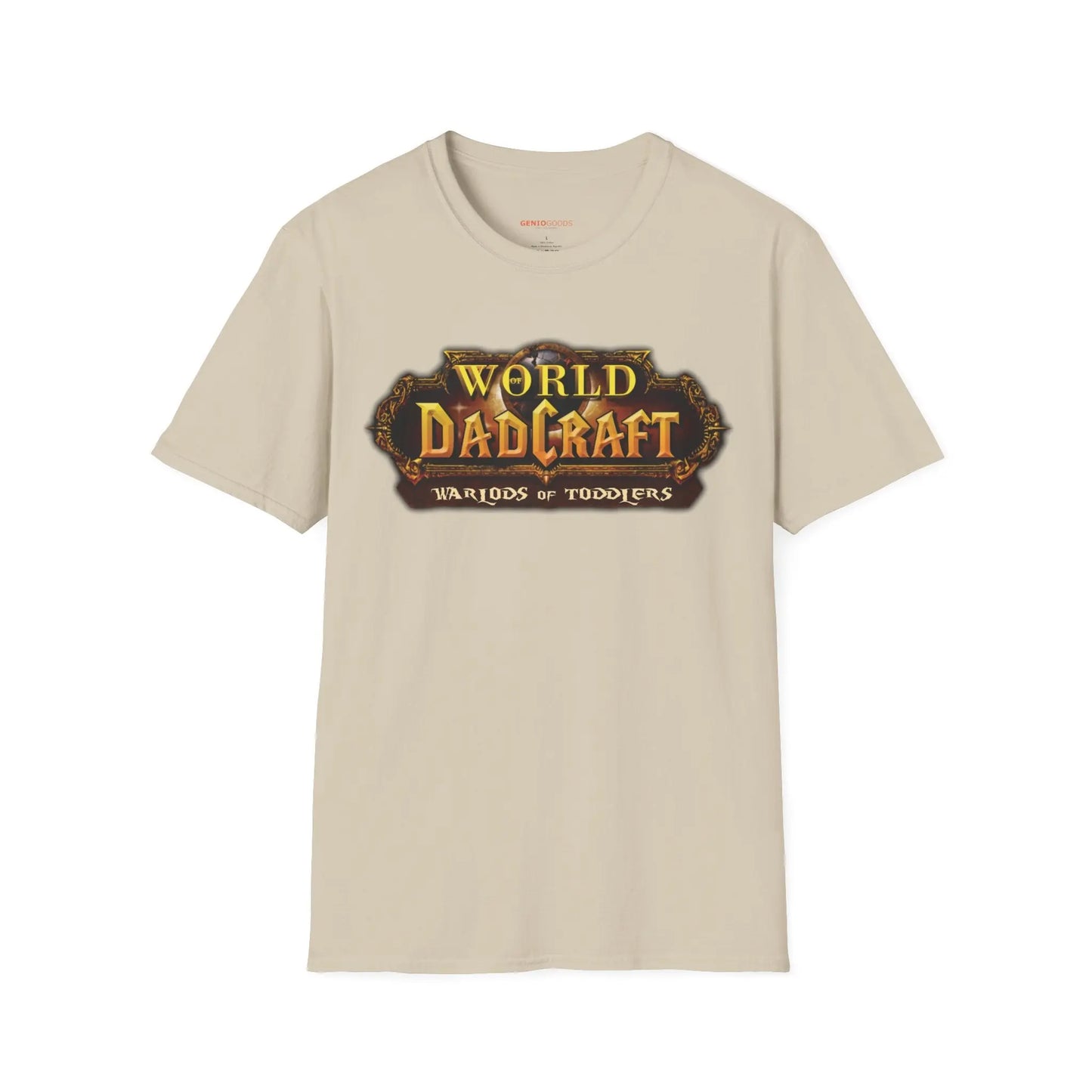 World of Dadcraft | Unisex Softstyle T-Shirt | Perfect for World of Warcraft Dads  Geniogoods