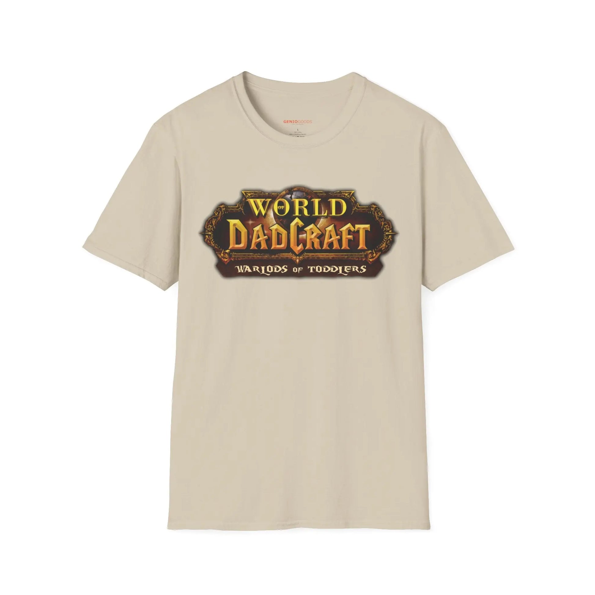 World of Dadcraft | Unisex Softstyle T-Shirt | Perfect for World of Warcraft Dads  Geniogoods