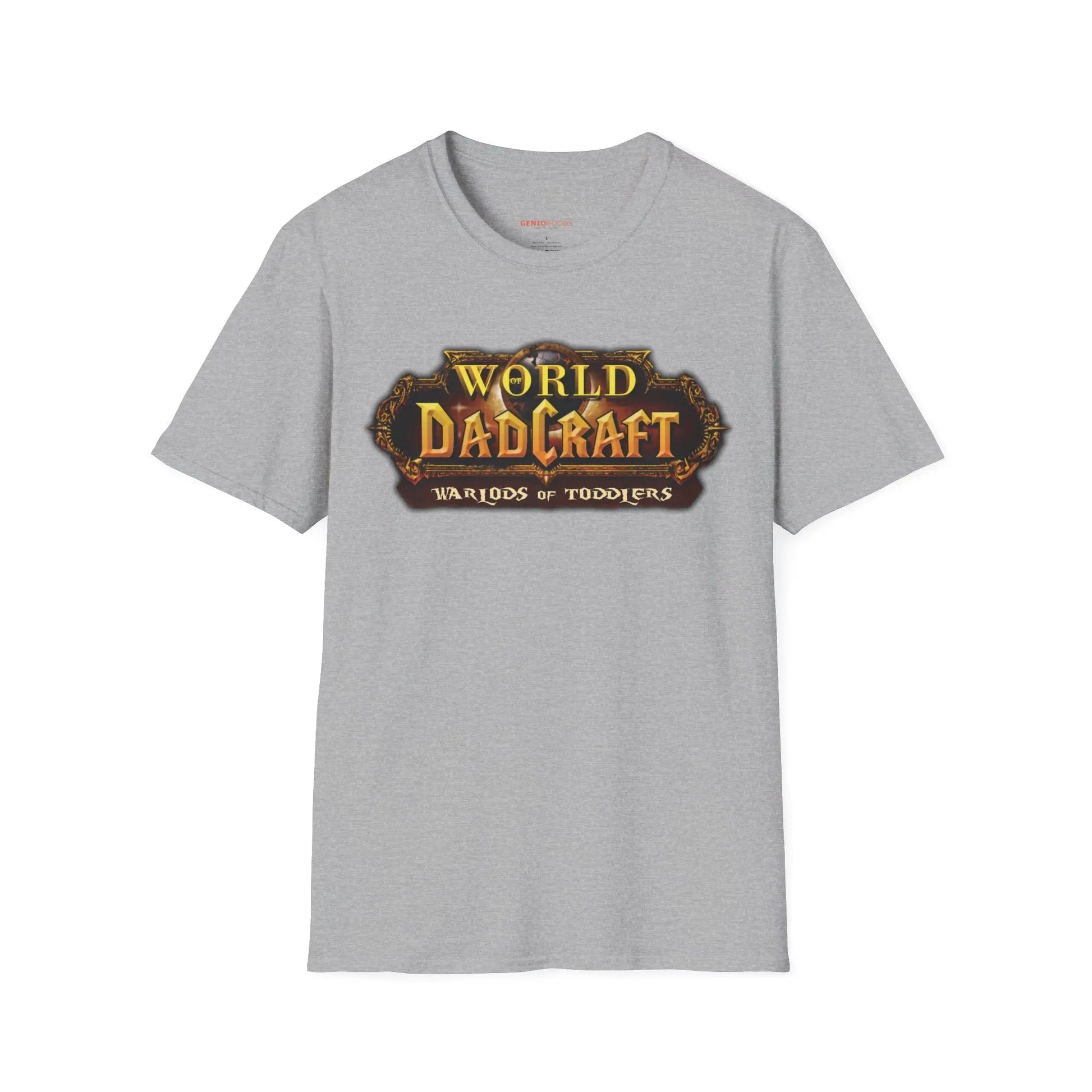 World of Dadcraft | Unisex Softstyle T-Shirt | Perfect for World of Warcraft Dads  Geniogoods