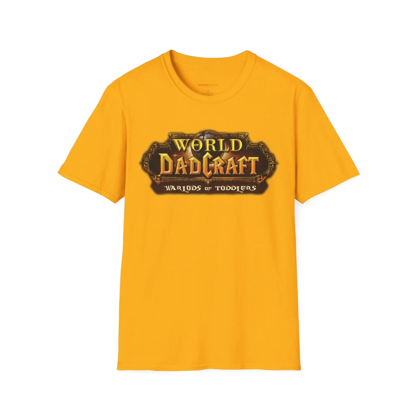 World of Dadcraft | Unisex Softstyle T-Shirt | Perfect for World of Warcraft Dads  Geniogoods