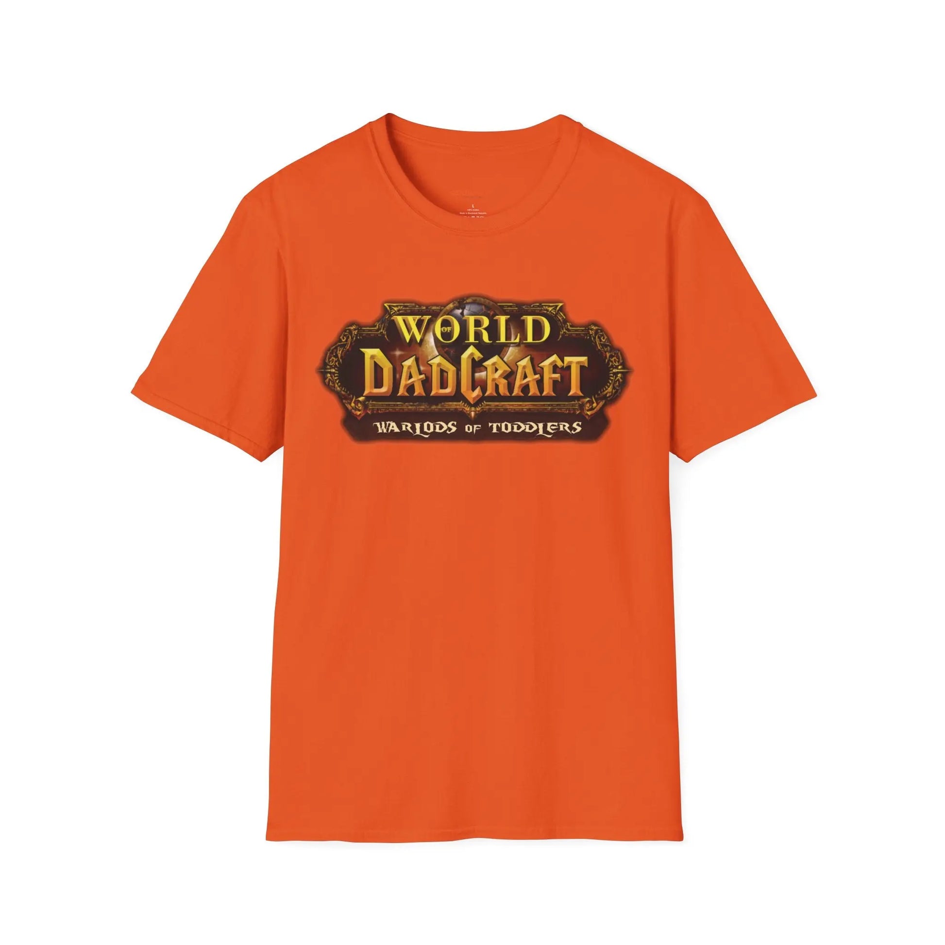 World of Dadcraft | Unisex Softstyle T-Shirt | Perfect for World of Warcraft Dads  Geniogoods