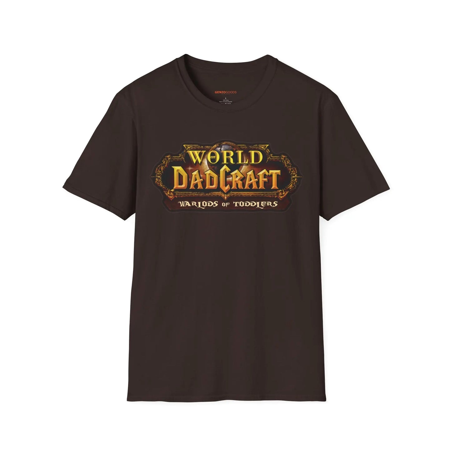 World of Dadcraft | Unisex Softstyle T-Shirt | Perfect for World of Warcraft Dads  Geniogoods