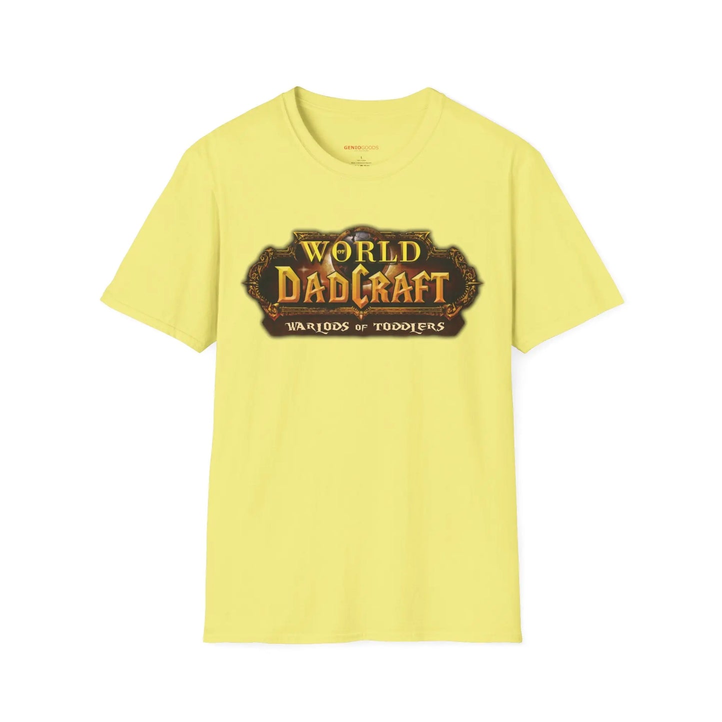 World of Dadcraft | Unisex Softstyle T-Shirt | Perfect for World of Warcraft Dads  Geniogoods