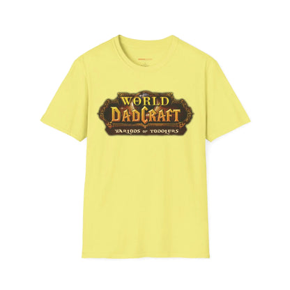 World of Dadcraft | Unisex Softstyle T-Shirt | Perfect for World of Warcraft Dads  Geniogoods