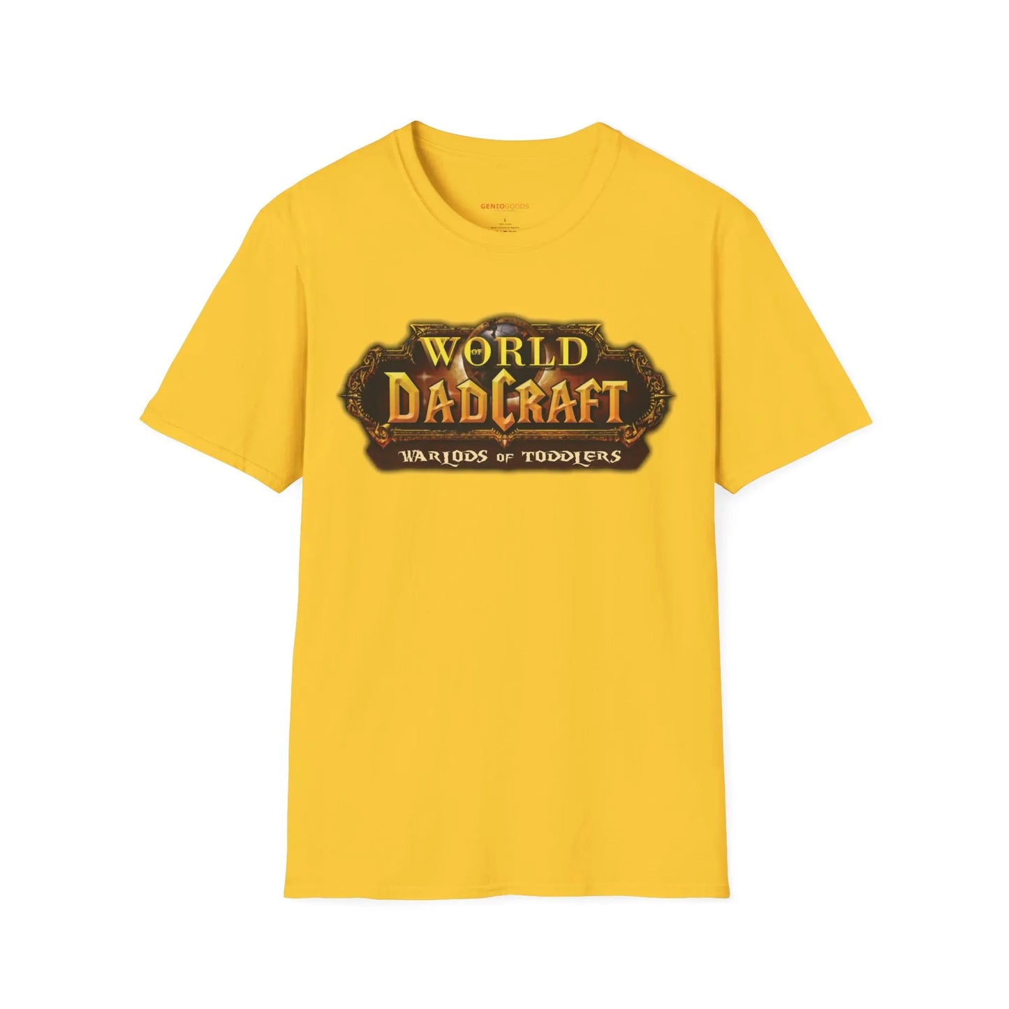 World of Dadcraft | Unisex Softstyle T-Shirt | Perfect for World of Warcraft Dads  Geniogoods