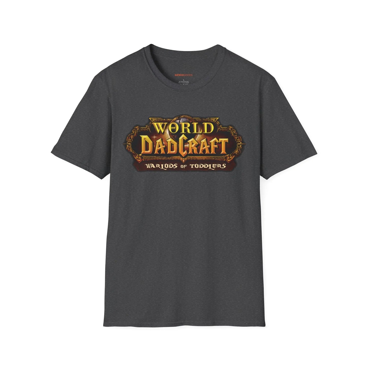 World of Dadcraft | Unisex Softstyle T-Shirt | Perfect for World of Warcraft Dads  Geniogoods