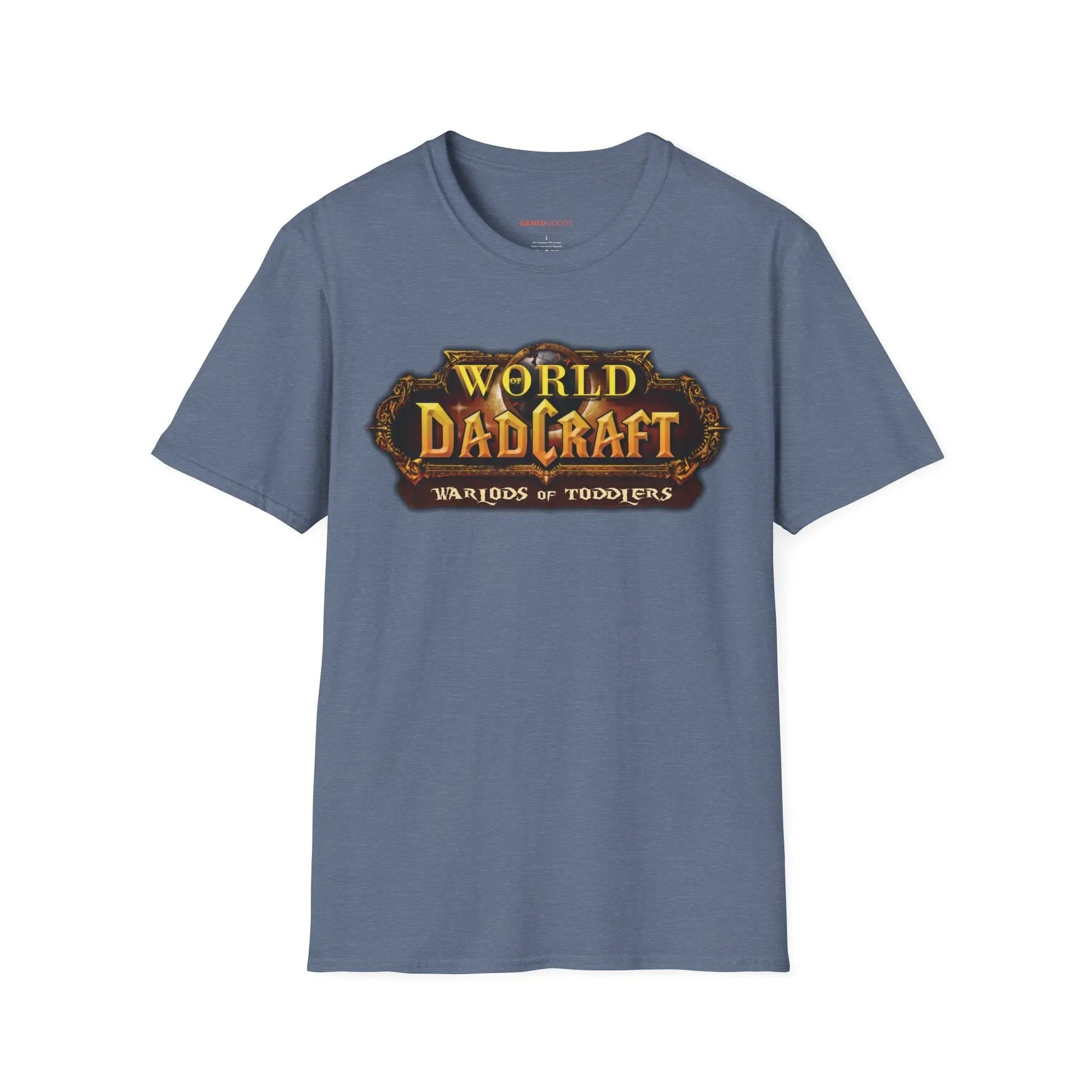 World of Dadcraft | Unisex Softstyle T-Shirt | Perfect for World of Warcraft Dads  Geniogoods