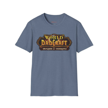 World of Dadcraft | Unisex Softstyle T-Shirt | Perfect for World of Warcraft Dads  Geniogoods