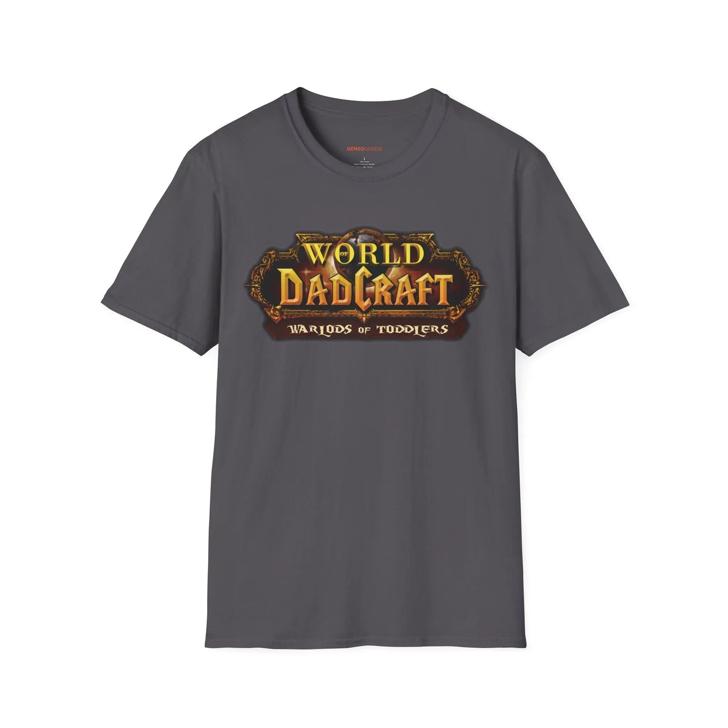 World of Dadcraft | Unisex Softstyle T-Shirt | Perfect for World of Warcraft Dads  Geniogoods