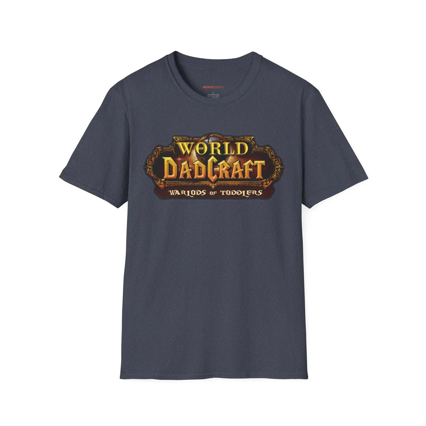 World of Dadcraft | Unisex Softstyle T-Shirt | Perfect for World of Warcraft Dads  Geniogoods