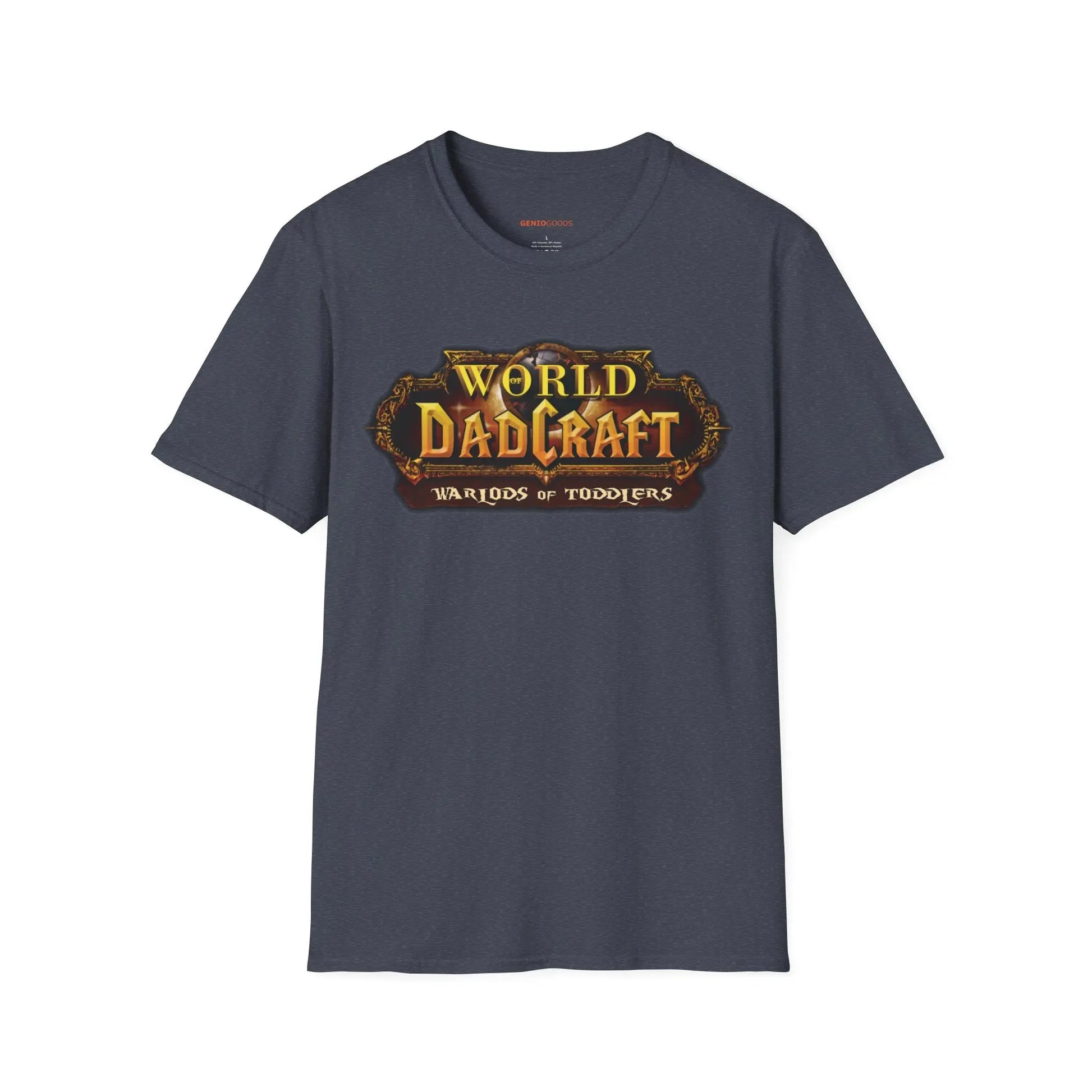 World of Dadcraft | Unisex Softstyle T-Shirt | Perfect for World of Warcraft Dads  Geniogoods
