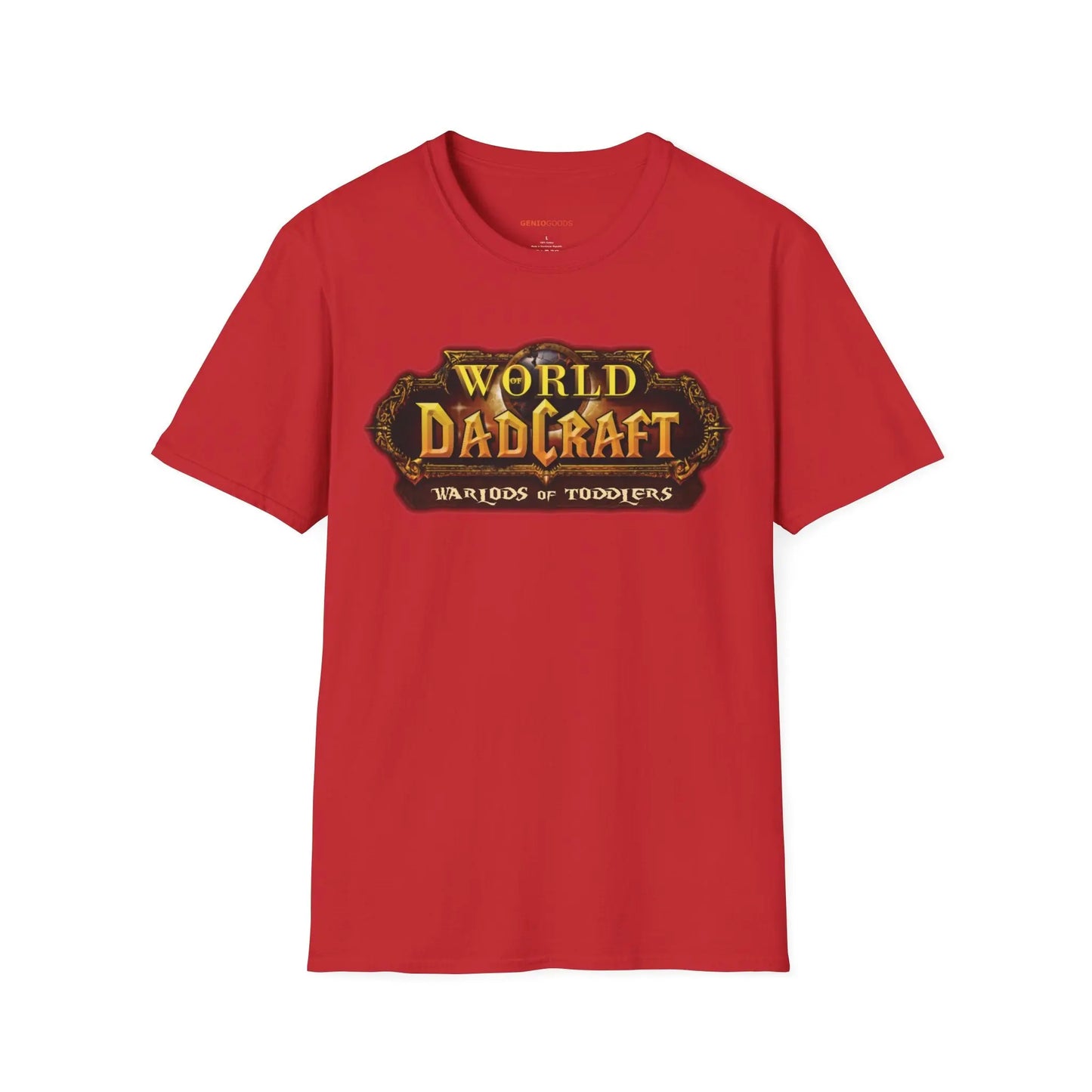 World of Dadcraft | Unisex Softstyle T-Shirt | Perfect for World of Warcraft Dads  Geniogoods