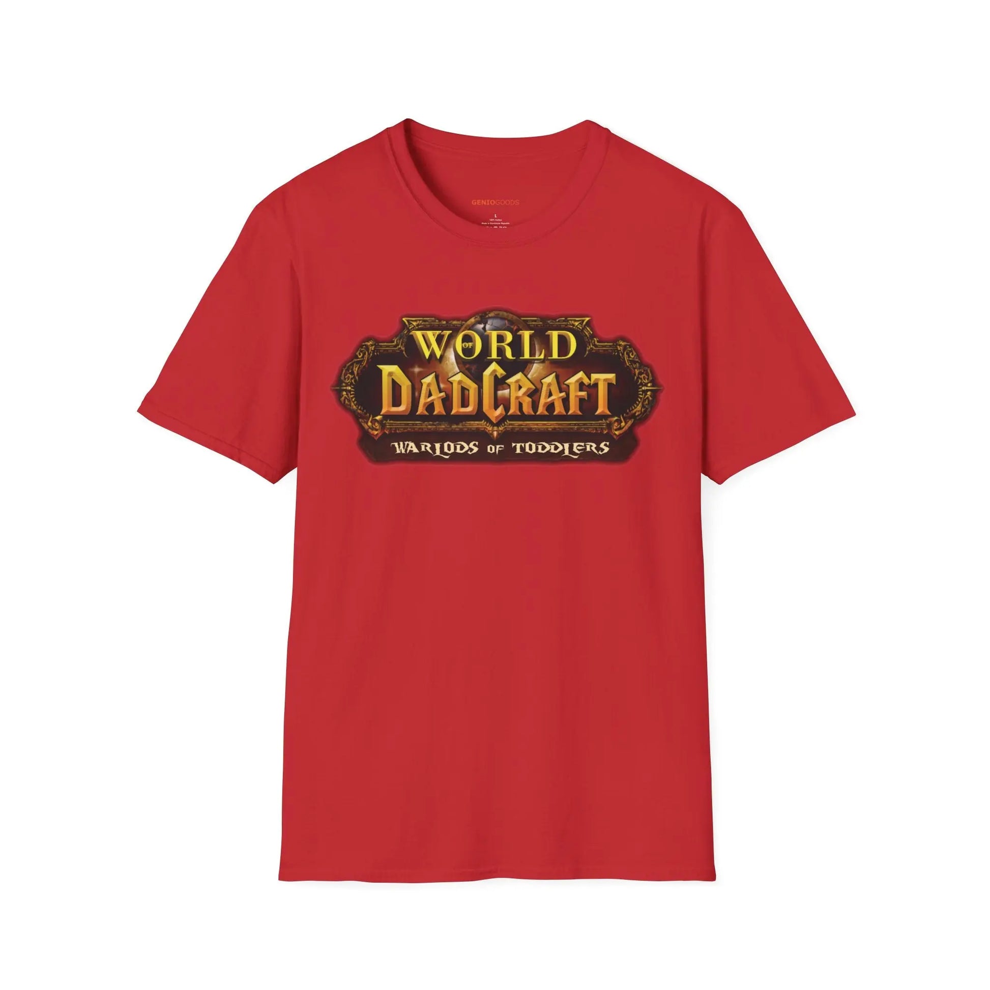World of Dadcraft | Unisex Softstyle T-Shirt | Perfect for World of Warcraft Dads  Geniogoods
