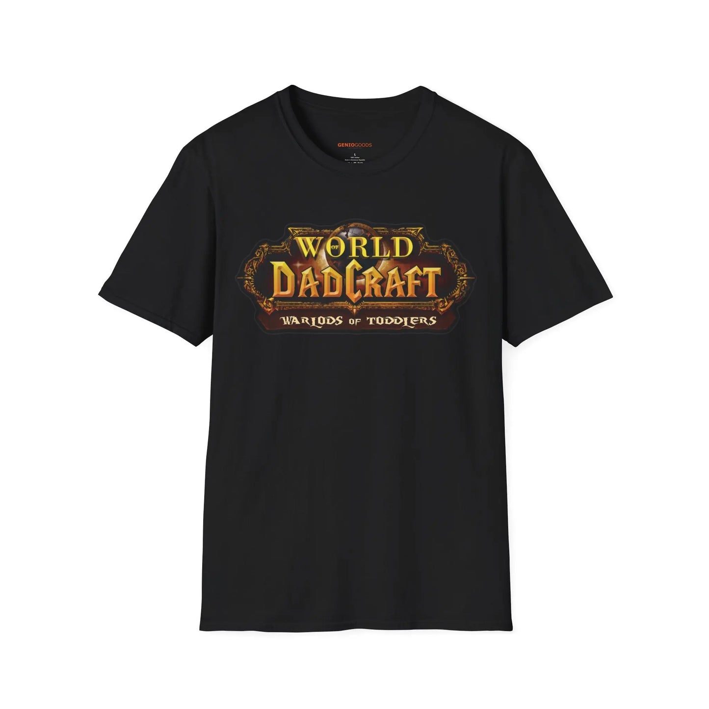 World of Dadcraft | Unisex Softstyle T-Shirt | Perfect for World of Warcraft Dads  Geniogoods