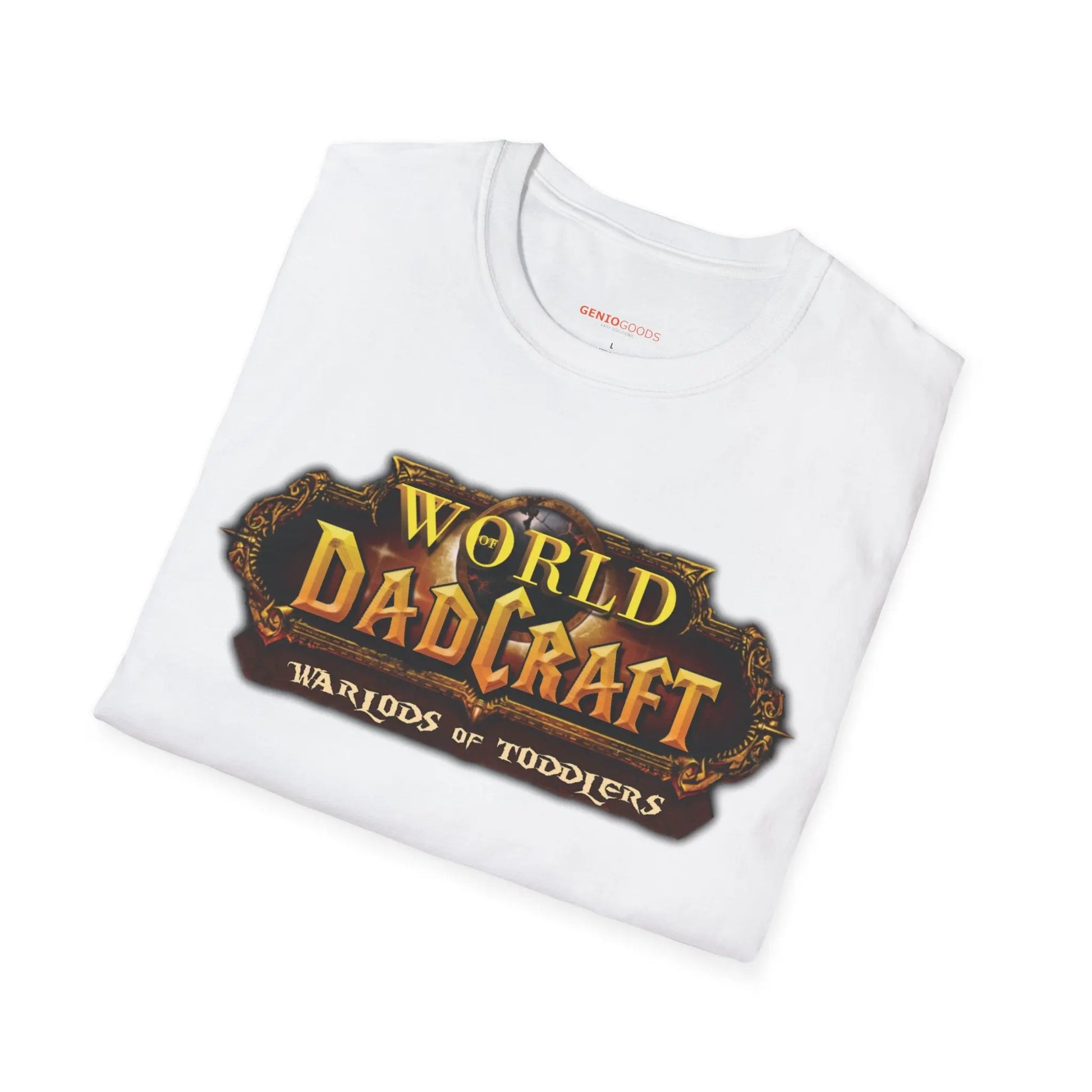 World of Dadcraft | Unisex Softstyle T-Shirt | Perfect for World of Warcraft Dads  Geniogoods