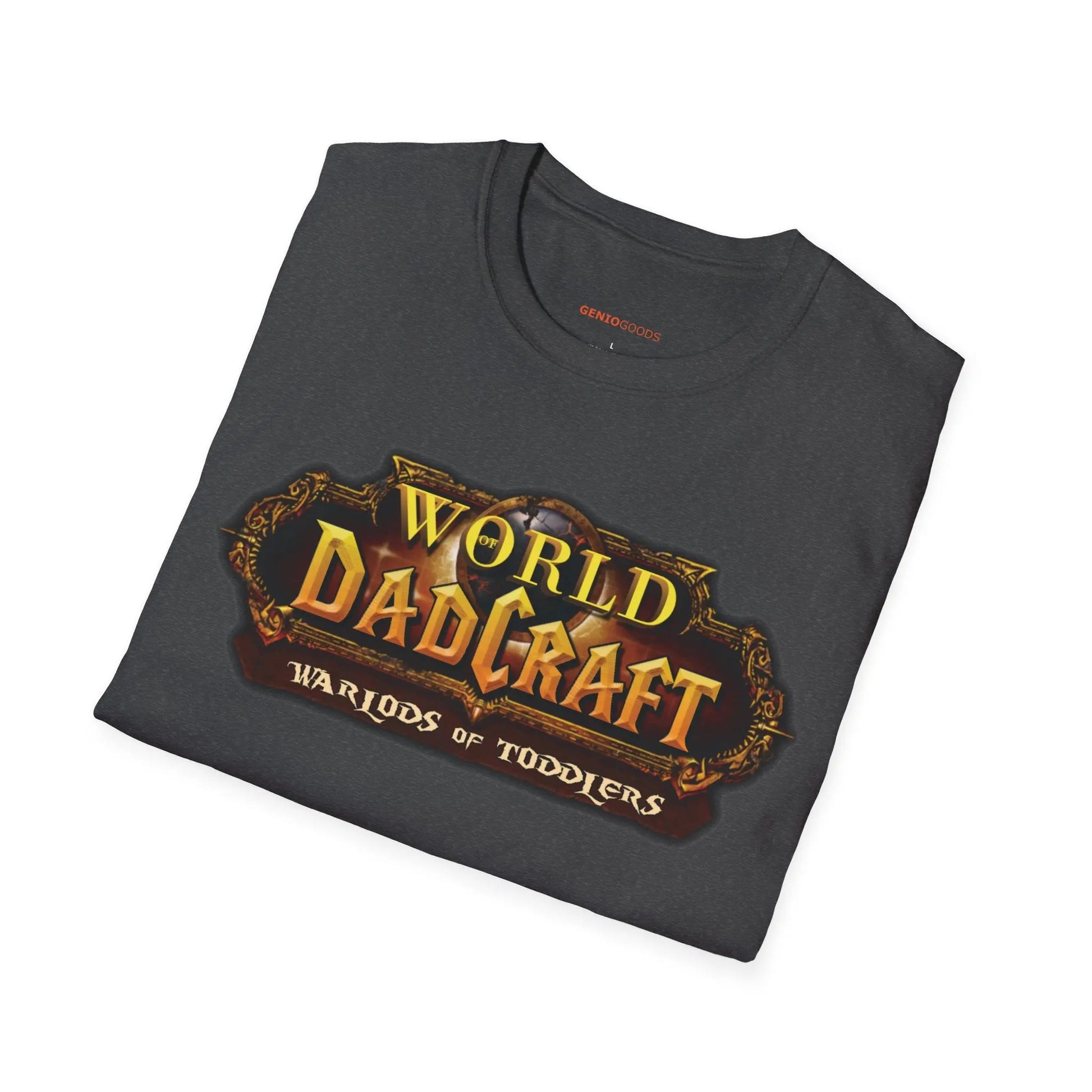 World of Dadcraft | Unisex Softstyle T-Shirt | Perfect for World of Warcraft Dads  Geniogoods