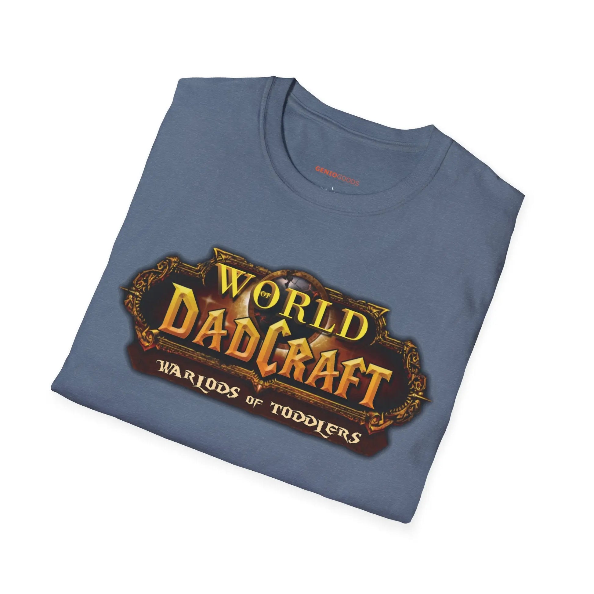 World of Dadcraft | Unisex Softstyle T-Shirt | Perfect for World of Warcraft Dads  Geniogoods