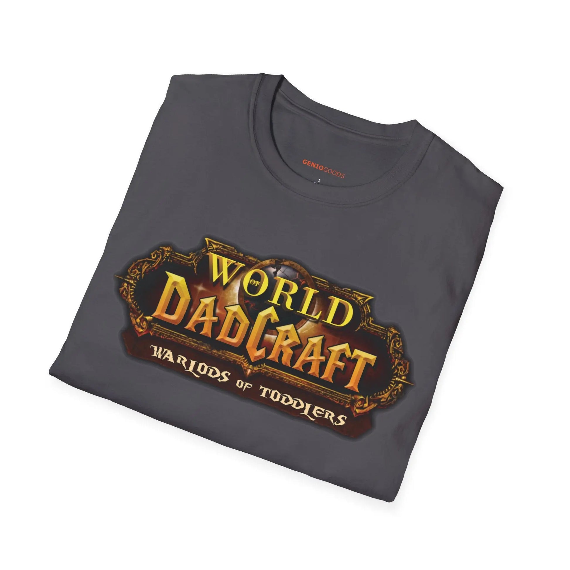 World of Dadcraft | Unisex Softstyle T-Shirt | Perfect for World of Warcraft Dads  Geniogoods