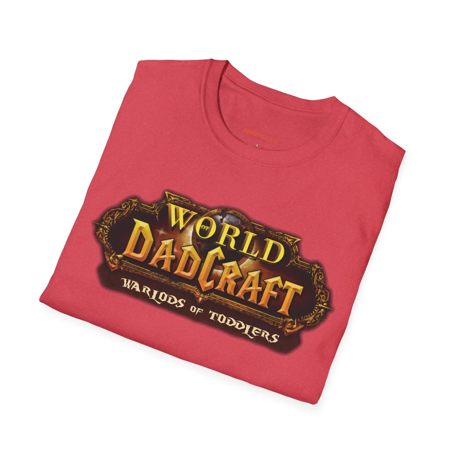 World of Dadcraft | Unisex Softstyle T-Shirt | Perfect for World of Warcraft Dads  Geniogoods