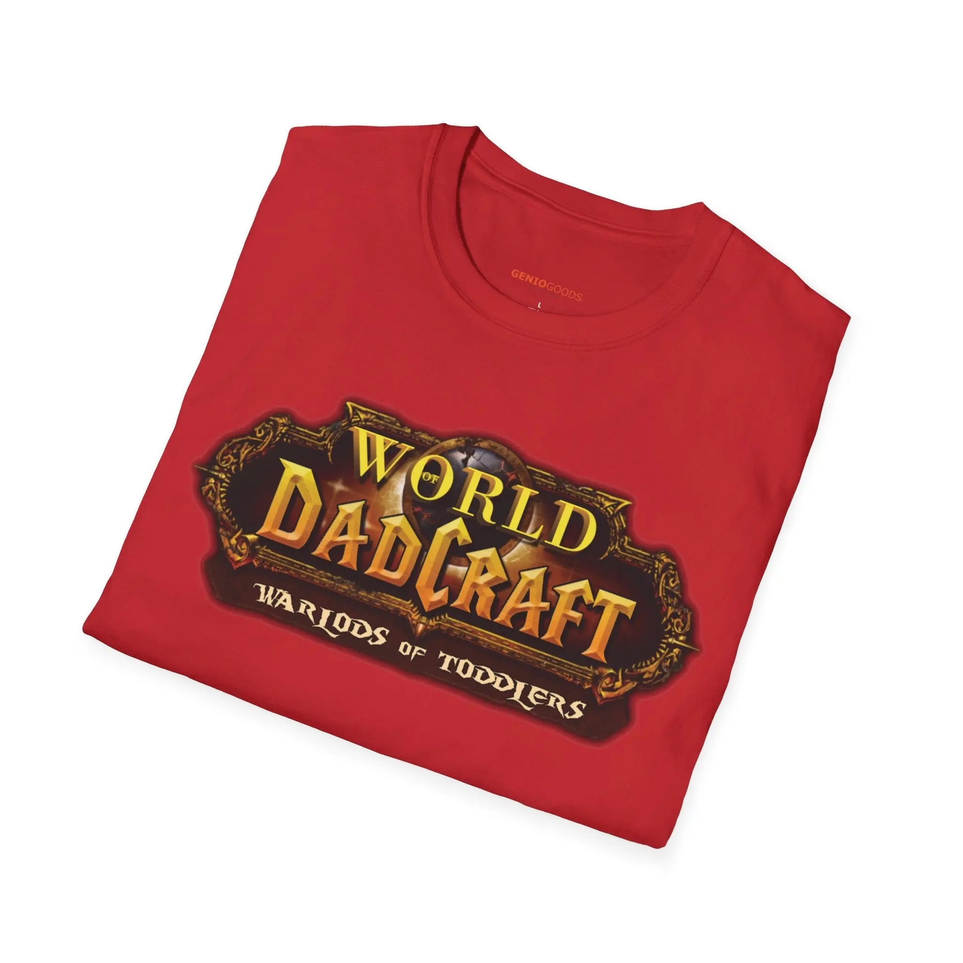 World of Dadcraft | Unisex Softstyle T-Shirt | Perfect for World of Warcraft Dads  Geniogoods