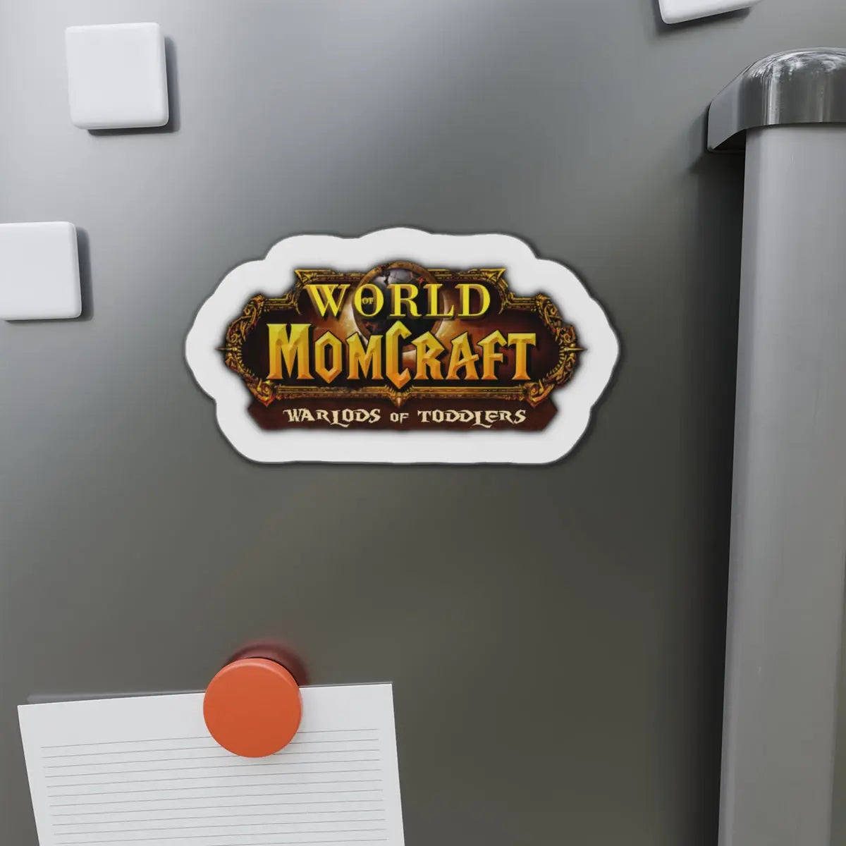 World of Momcraft | Die-Cut Magnets | Perfect for World of Warcraft Moms  Geniogoods