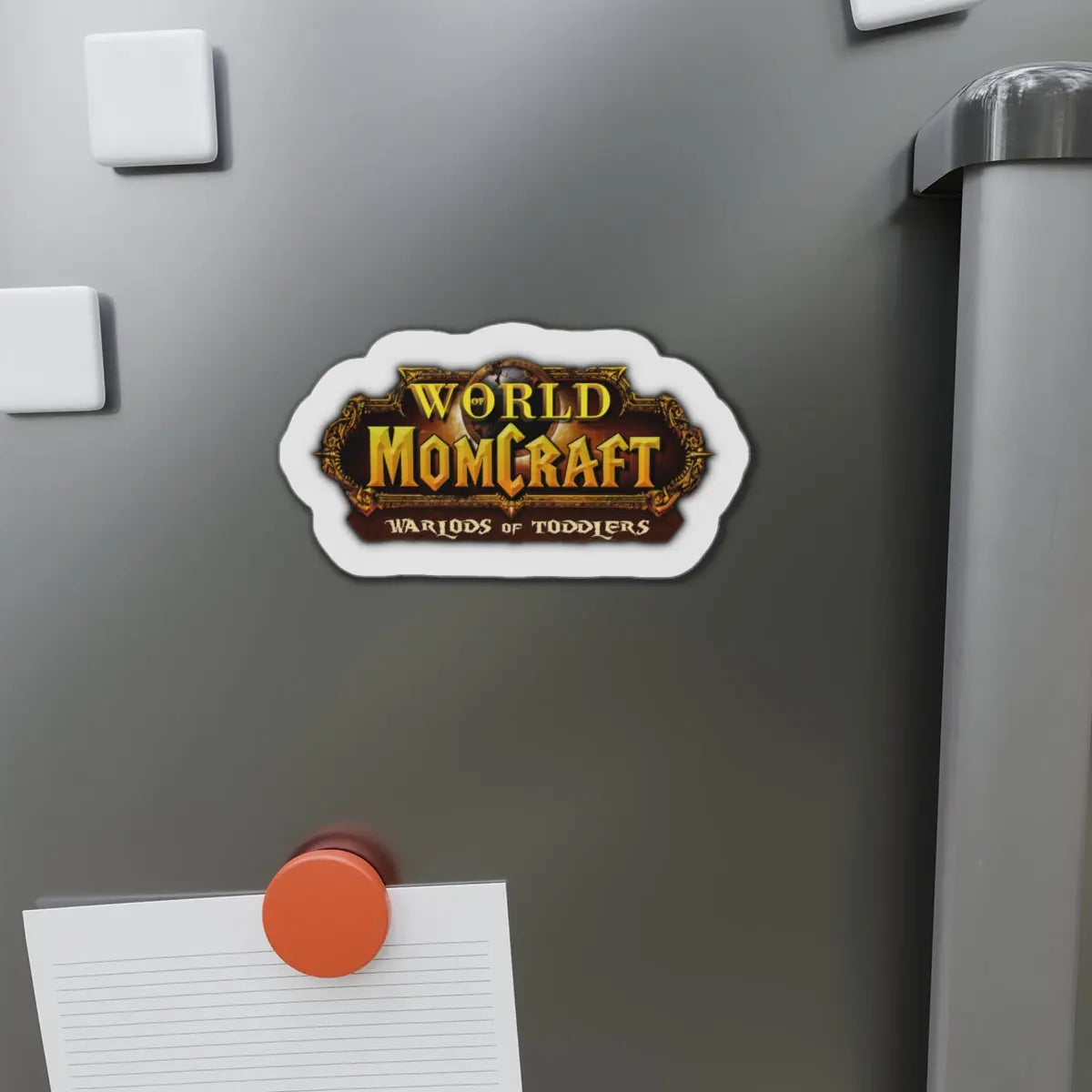 World of Momcraft | Die-Cut Magnets | Perfect for World of Warcraft Moms  Geniogoods