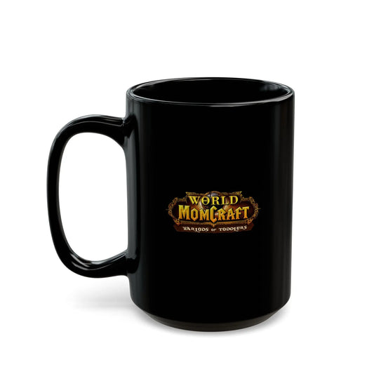 World of Momcraft | Hunting record | Black Coffee Mug - 11oz & 15oz | Perfect for World of Warcraft Moms  Geniogoods