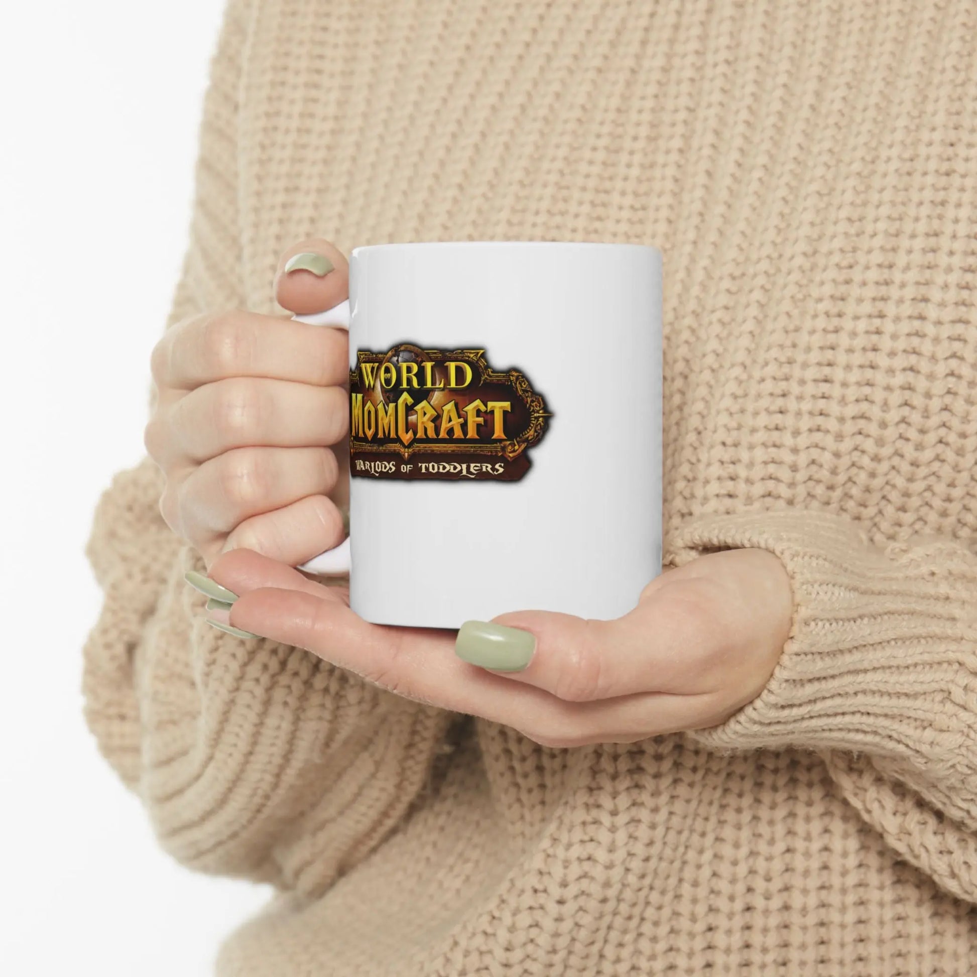 World of Momcraft | Inspirational Ceramic Mug - 11oz & 15oz | Perfect for World of Warcraft Moms  Geniogoods