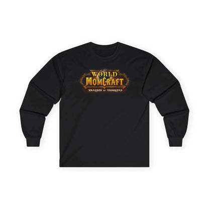 World of Momcraft | Long Sleeve Tee | Perfect for World of Warcraft Moms  Geniogoods