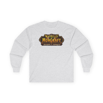 World of Momcraft | Long Sleeve Tee | Perfect for World of Warcraft Moms  Geniogoods
