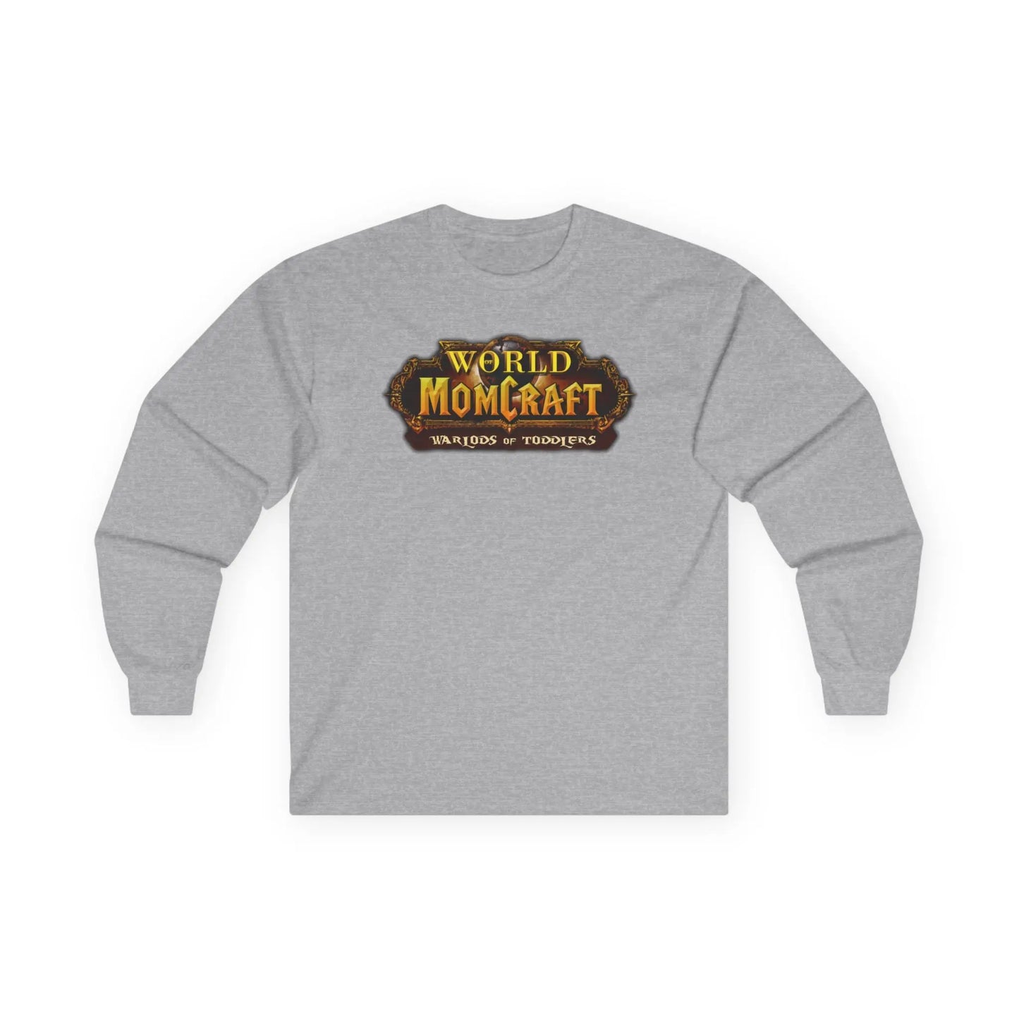 World of Momcraft | Long Sleeve Tee | Perfect for World of Warcraft Moms  Geniogoods