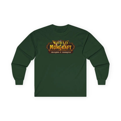 World of Momcraft | Long Sleeve Tee | Perfect for World of Warcraft Moms  Geniogoods