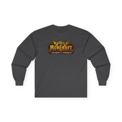 World of Momcraft | Long Sleeve Tee | Perfect for World of Warcraft Moms  Geniogoods