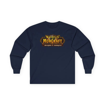 World of Momcraft | Long Sleeve Tee | Perfect for World of Warcraft Moms  Geniogoods
