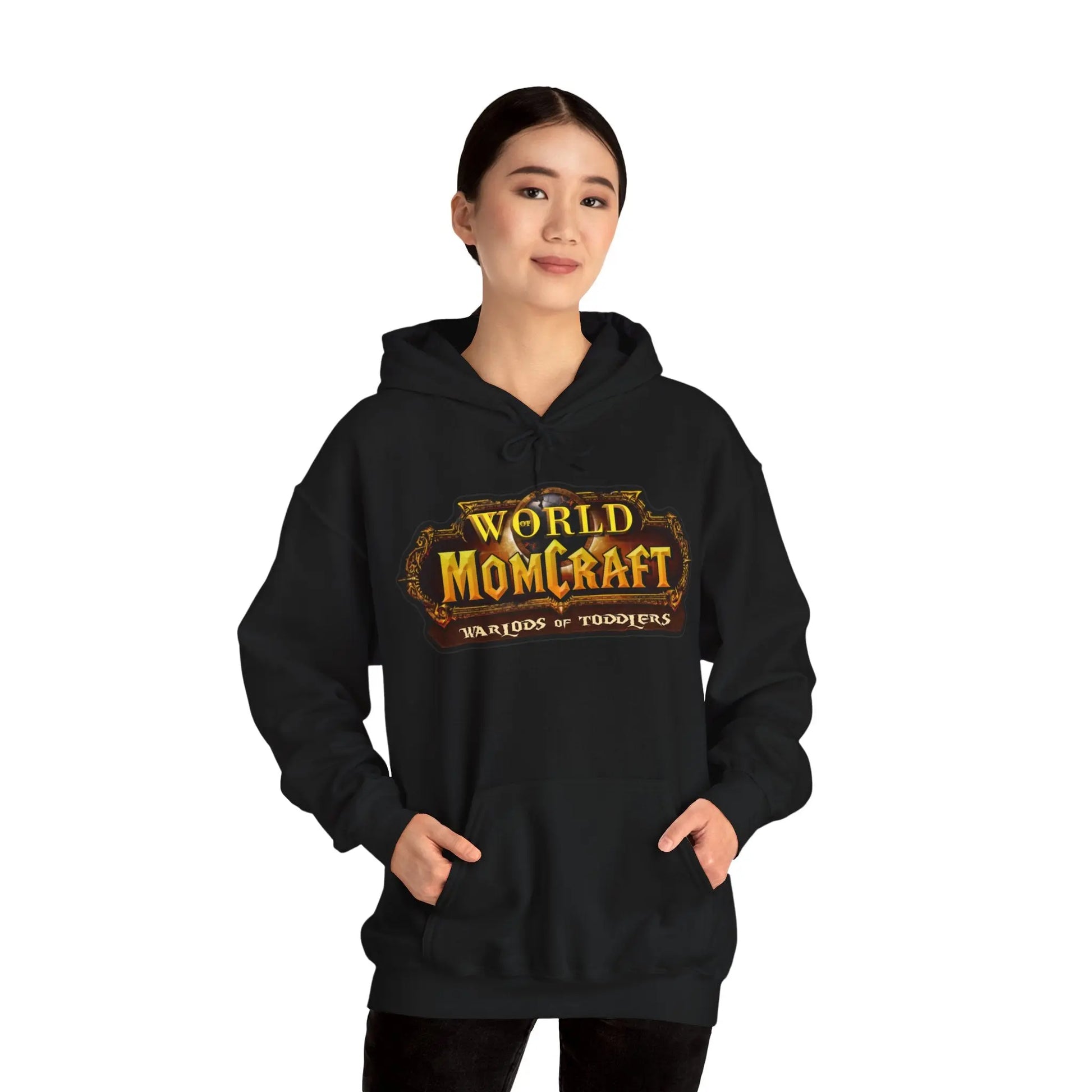 World of Momcraft | Unisex Hooded Sweatshirt | Perfect for World of Warcraft Moms  Geniogoods